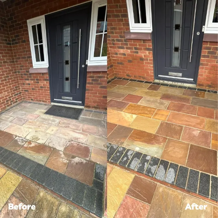 Patio cleaning