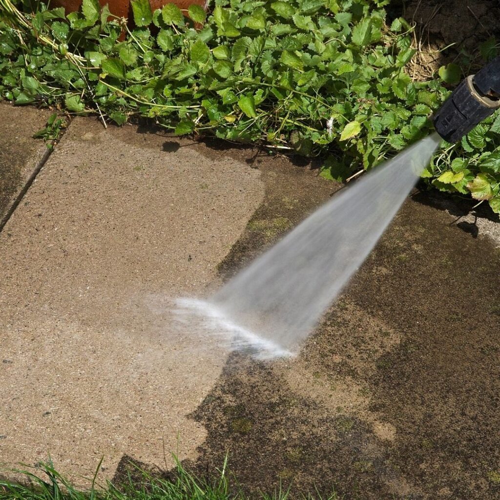Pressure washing